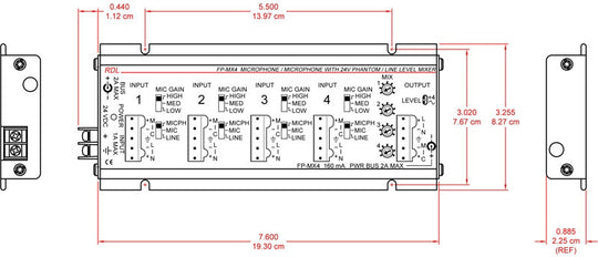 RDL FP-MX4