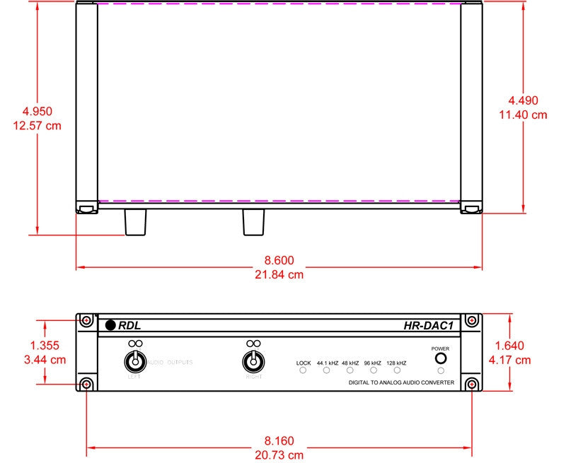 RDL HR-DAC1