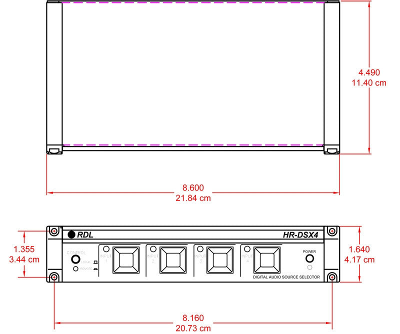 RDL HR-DSX4