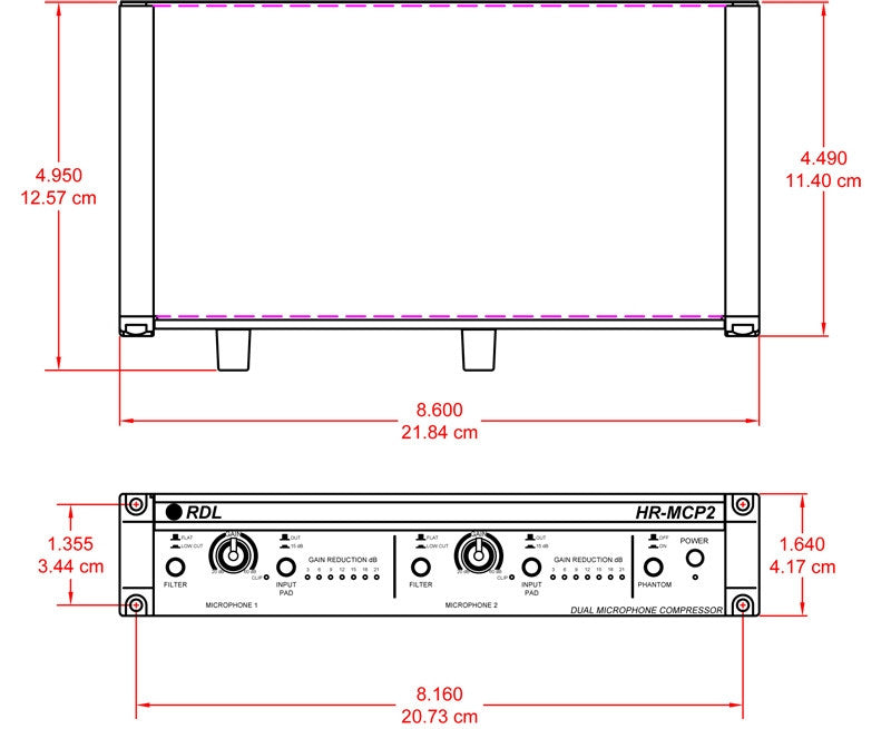 RDL HR-MCP2