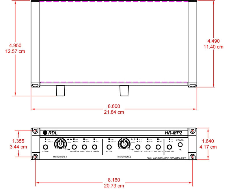RDL HR-MP2