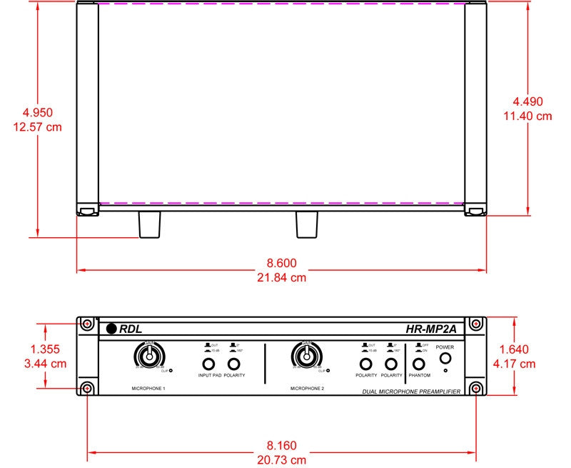 RDL HR-MP2A
