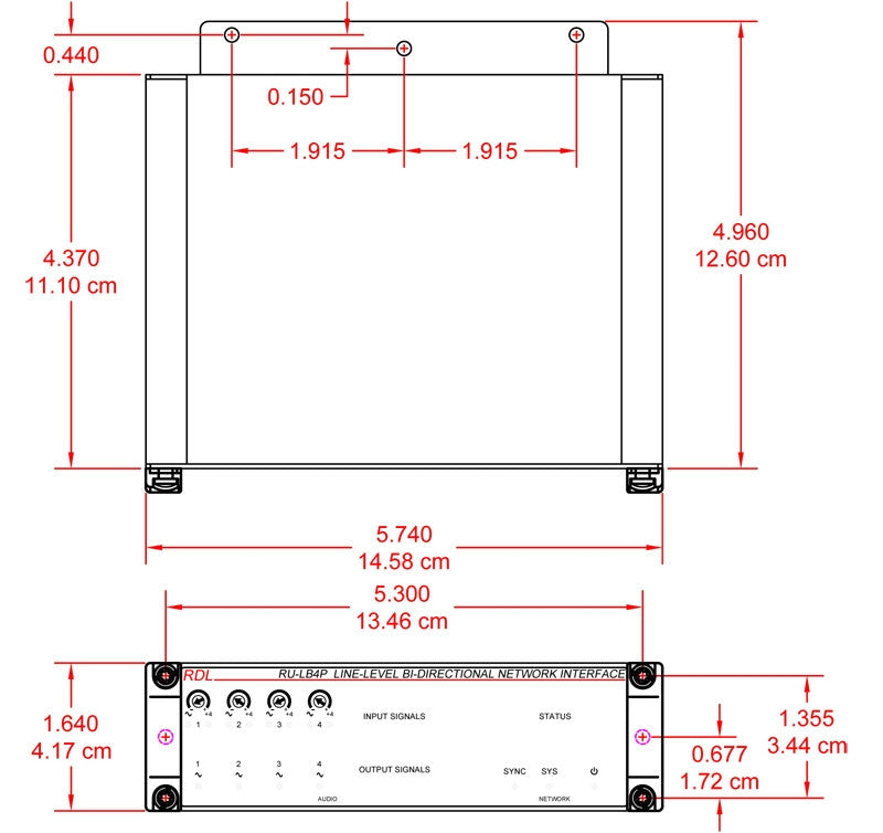RDL RU-LB4P