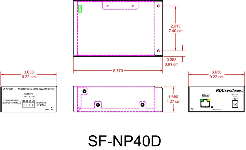 RDL SF-NP40DE