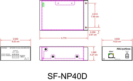 RDL SF-NP40DE