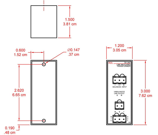 RDL TX-LM2