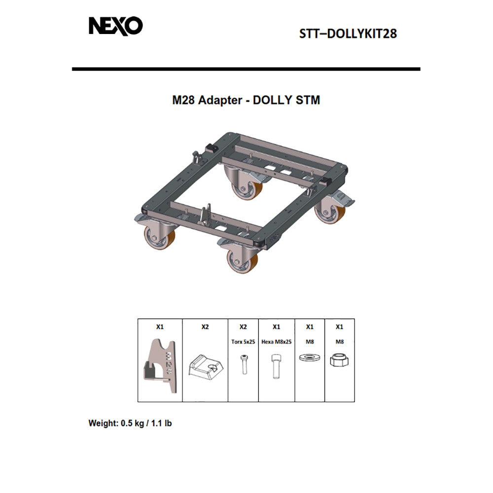 Nexo STT-DOLLYKIT28