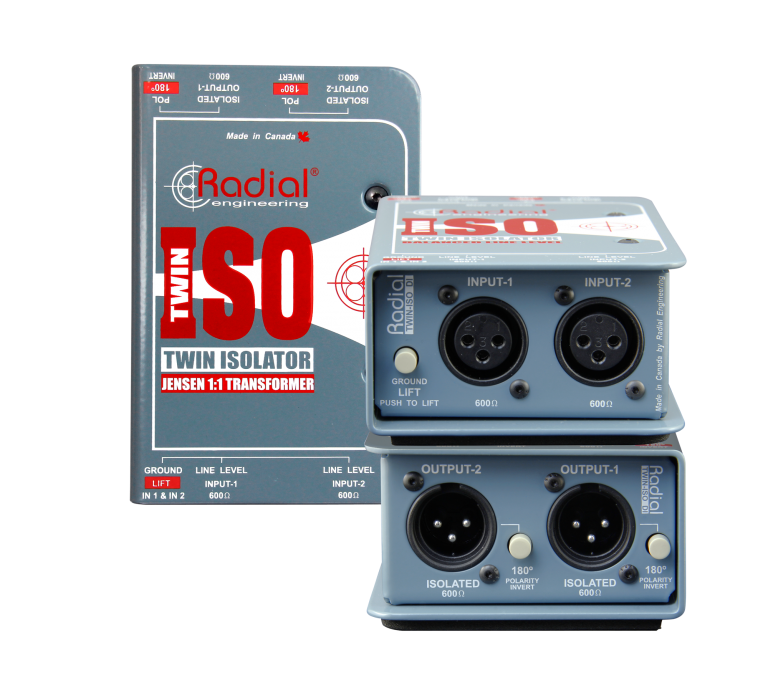 Radial Eng Twin-Iso